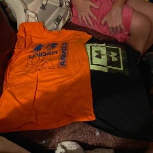 boys under armour shirts